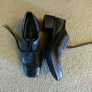 Ladies Josef Seibel Navy Shoes